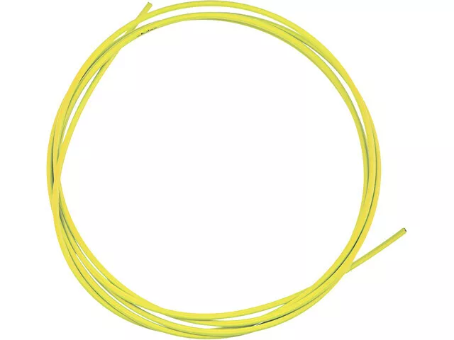 Funda Cable Freno De Bicicleta Medida 5Mm Color Amarillo Universal Por Metros