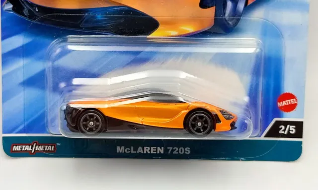★ Mclaren 720S - Hot Wheels Car Culture 2023 Speed Machines - Hkc43 ★ 2