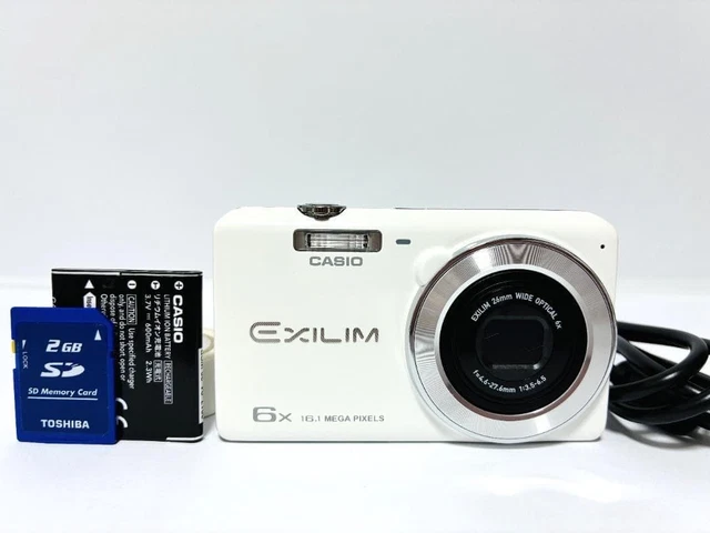 CASIO EXILIM EX-ZS160 Red Tested Working With Battery & Charger