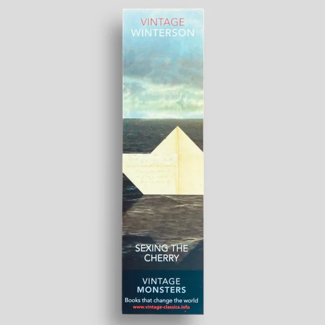 Vintage Classics Winterson Shelly Collectible Two-sided BOOKMARK  -not the book