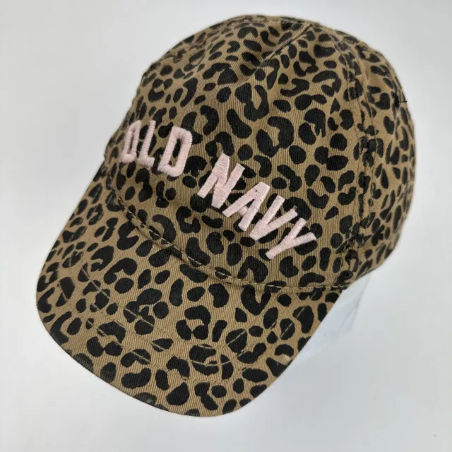 Old Navy Leopard Print Toddler Ball Cap Hat Fitted S Baseball