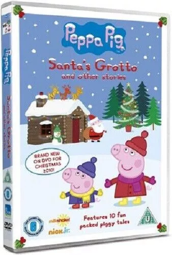 Santa's Grotto And Other Stories - Peppa Pig ⭐️ Dvd Genuine Uk Region 2