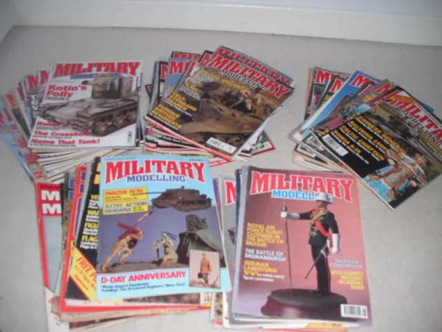 Military Modelling Magazine Job Lot 75 copies
