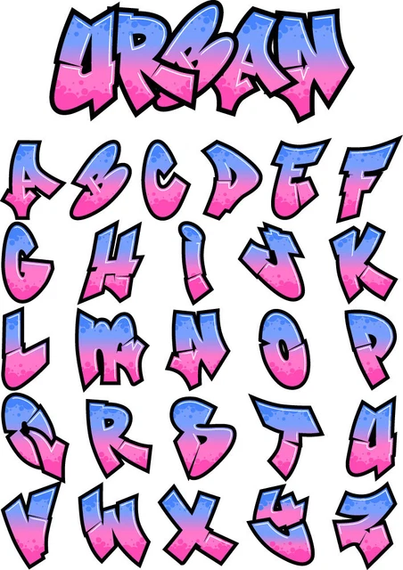 Graffiti Vector Font - Urban