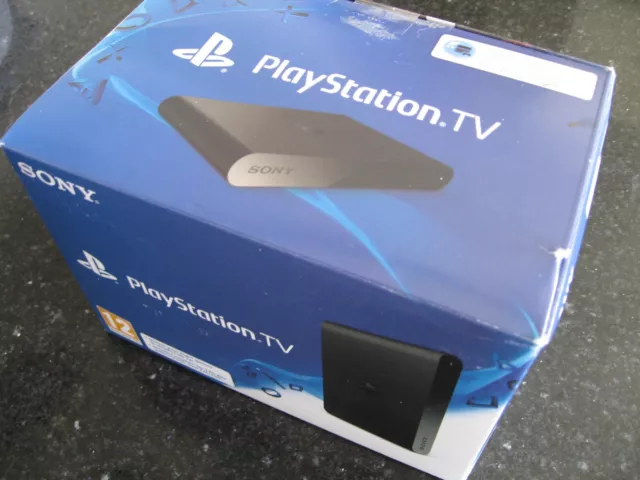 SONY Playstation TV 1GB Black Console VTE-1016 Contents Sealed