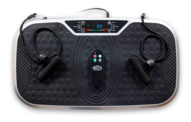 Bodi-Tek Vibration Plate Whole Body Exercise Machine with workout cords 3