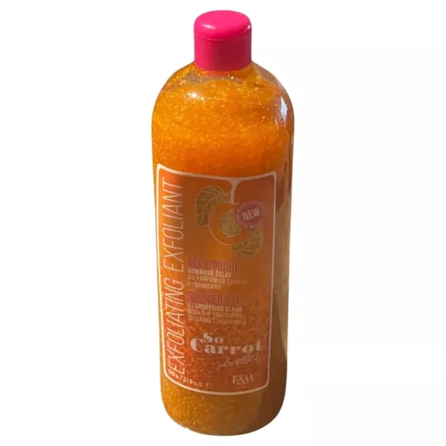 Fair and White So Carrot Exfoliating Body Scrub Body Wash 31.8 Floz / 940ml