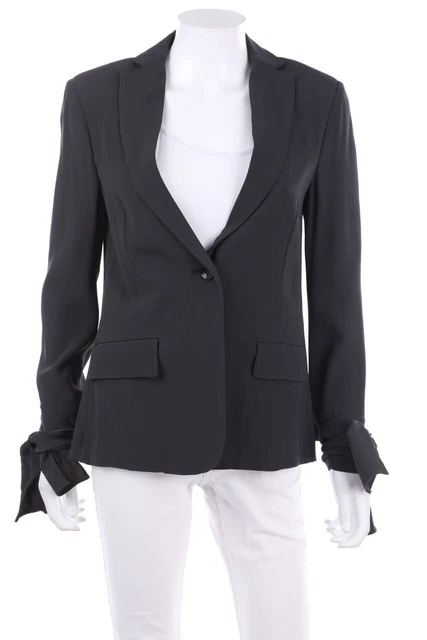 DOROTHEE SCHUMACHER Blazer Crêpe alla cravatta 1 = D 36 antracite
