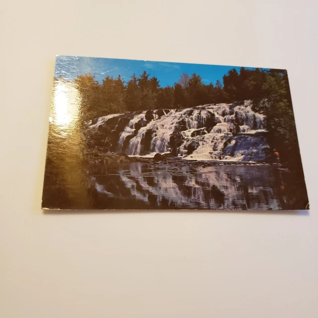 Bond Falls Ontonagon River Upper Peninsula of Michigan Postcard