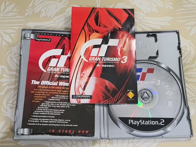 Gran Turismo 3: A-Spec Platinum Edition ~ PlayStation 2 (PS2) ~ PAL ~ COMPLETE