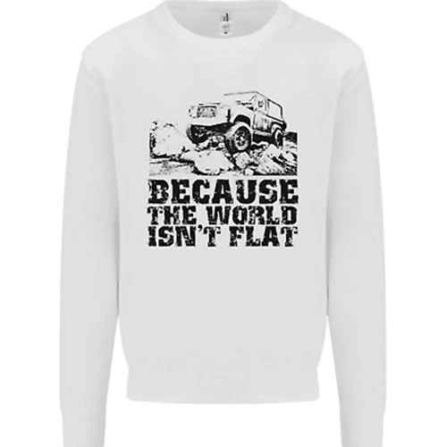4X4 Perché The World Non È Piatto Spento Roading Bambini Felpa Maglione