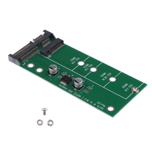 M.2 ZU SATA Adapterkarte NGFF SSD zu SATA III Support B Key Converter Modul EUR 7,41 PicClick DE