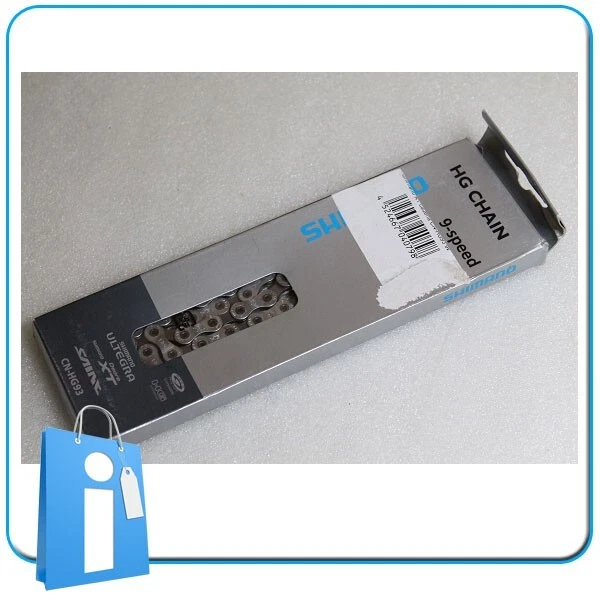 Shimano CN-HG93 9-fach Kette für Ultegra und Deore XT, 108 Glieder, a
