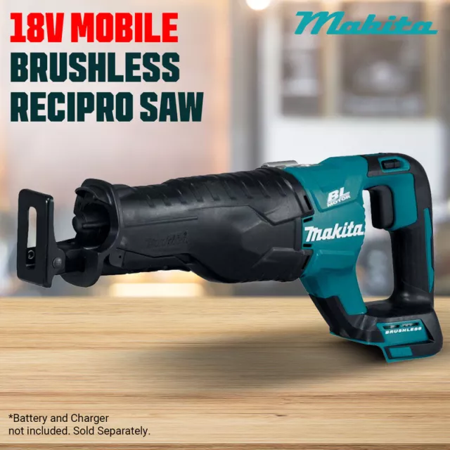 Makita Reciprocating Saw Brushless 18V Cordless Li-ion 3000spm DJR187Z