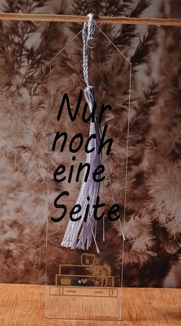 Lesezeichen, Lesezeichen aus Acryl