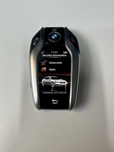 BMW 2017-2019 740i 750i DISPLAY KEY SMART SCREEN LCD REMOTE 6820746-01 OEM