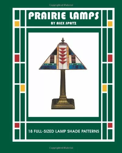 Prairie Lamps Stained Glass Pattern Book by Alex Spatz