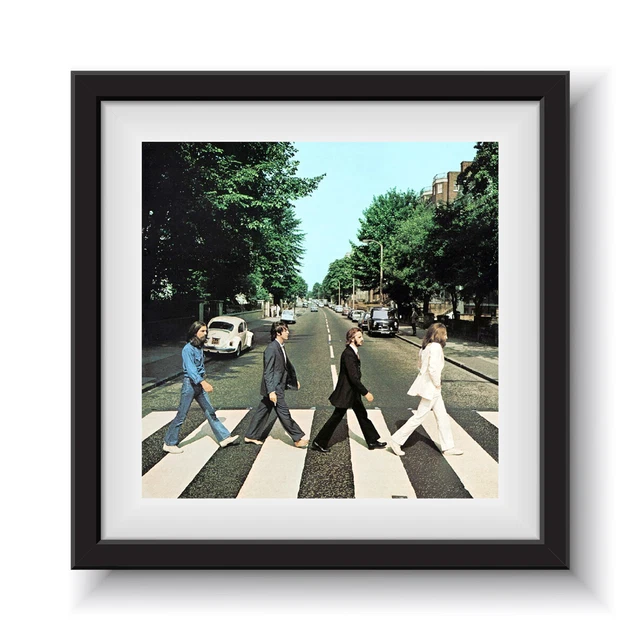 THE BEATLES Abbey Road Album & Can't buy me Love Art Coffee MUG Sixties