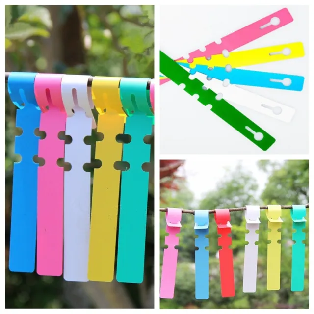Garden Plant Tree Hanging Markers Tags Nursery Seed Gardening Labels 100PCS