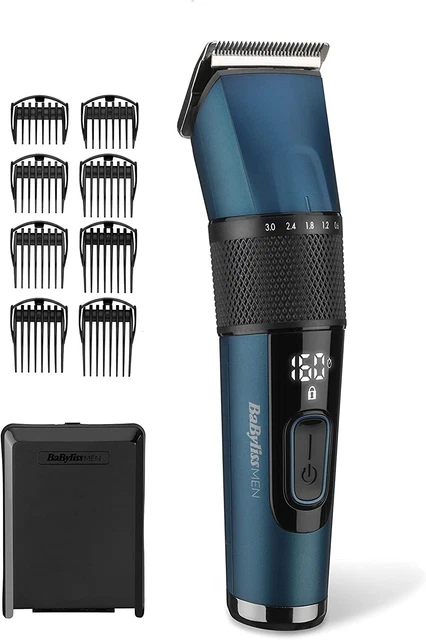 BaByliss tagliacapelli digitale da uomo acciaio giapponese *originale* prezzo di acquisto £110