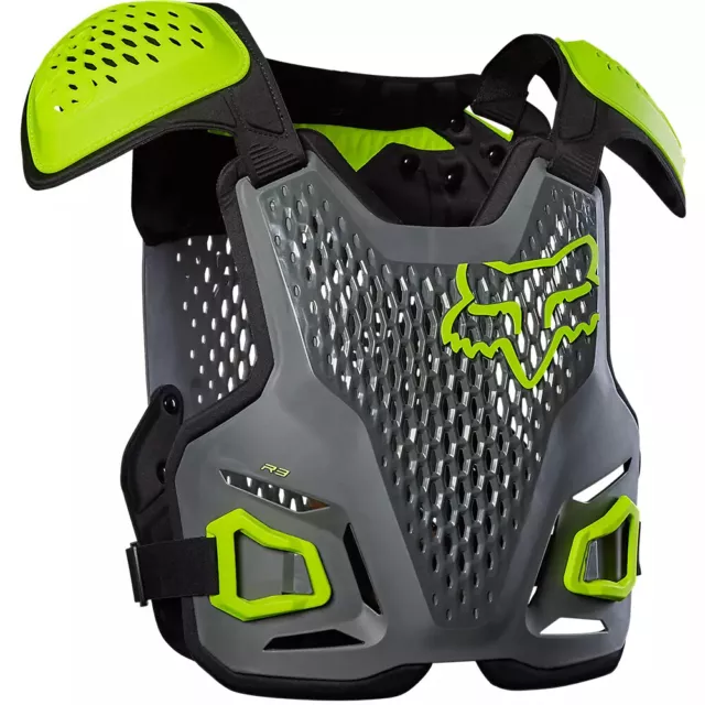Fox Racing Youth R3 Guard Roost Deflector - Chest Protector - Dark Shadow