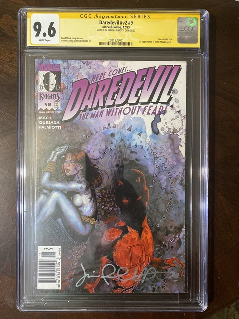 Daredevil #9 (Vol. 2, 1999) CGC 9.6 Newsstand 1st Appearance Of Maya Lopez Echo