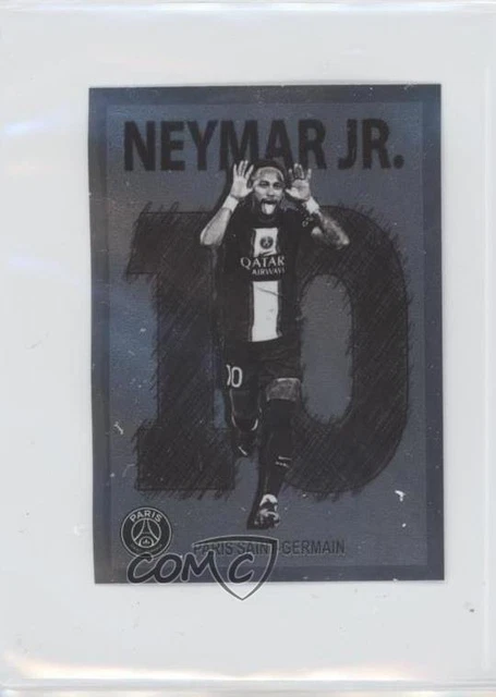2022-23 Panini Foot Stickers Art Crack Neymar Jr #240
