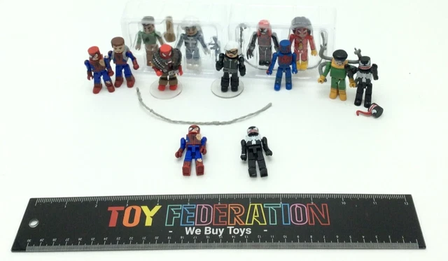 Marvel Diamond Select Minimates SPIDER-MAN Lot of 13 Figures