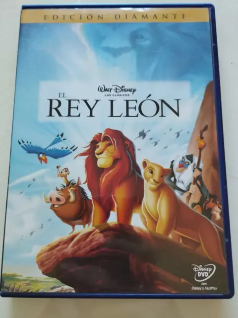 El Rey Leon Clasicos Walt Disney Edicion Diamante DVD Español Ingles Region 2 Am
