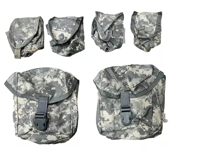 6 US Army Ucp Acu Military Molle Pouch camouflage Tasche Digital Camouflage