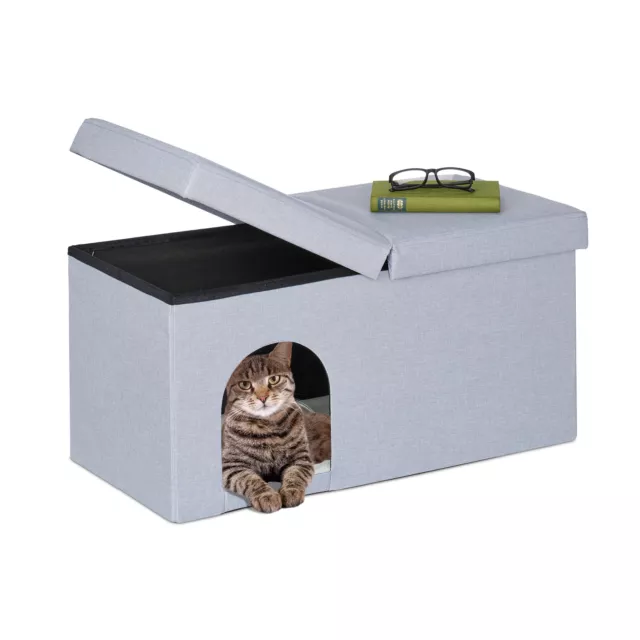 Grotte chat Maison chat Abri chien Niche chat coussin Cabane chat Tabouret chat