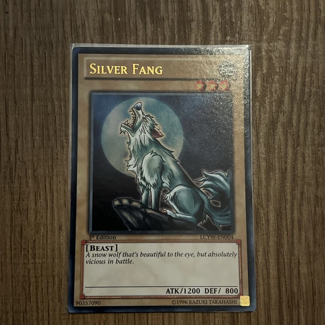 Multi-colored Women Eyewear Yu-Gi-Oh! Silver Fang Card | Ultra Rare From Legendary Collection 3: Yugi's World Ultra Rare Trading Card Game Beast Monster Collector