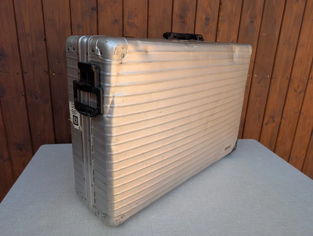 RIMOWA CLASSIC FLIGHT Attache Case 97612 Carry on Silver £363.70