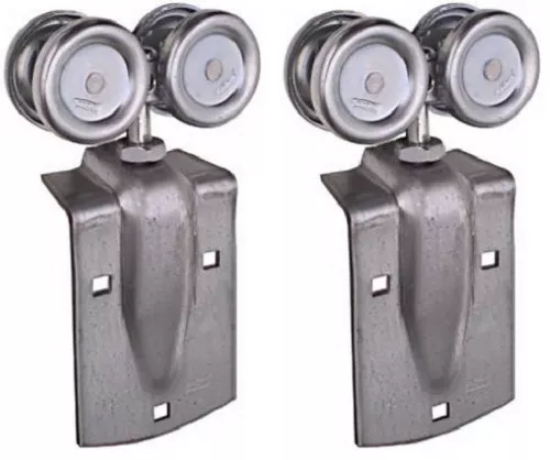 National Mfg N112-102 2 pack Barn Door Trolley Hanger Roller