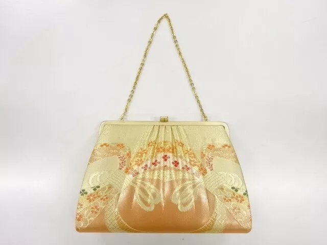 6489339: Japanese Kimono / Vintage Bag / Woven Noshi Pattern