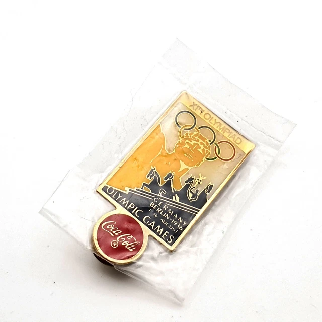 Pin’s Coca-Cola – Sponsor Olympique – Ski – Excellent état – Collection