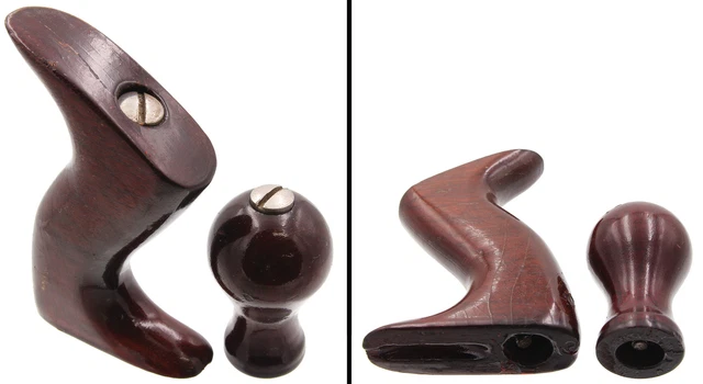 Founder's Grade Handles for Sargent No. 160 Scrub Plane-w/ Screws - mjdtoolparts