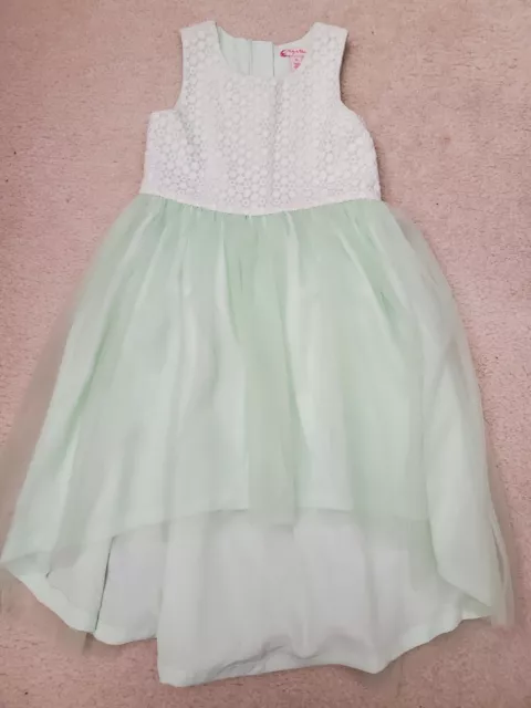 Ruby & Bloom Girls Dress Mint Green Tulle Easter Wedding  Size 5 Nordstrom