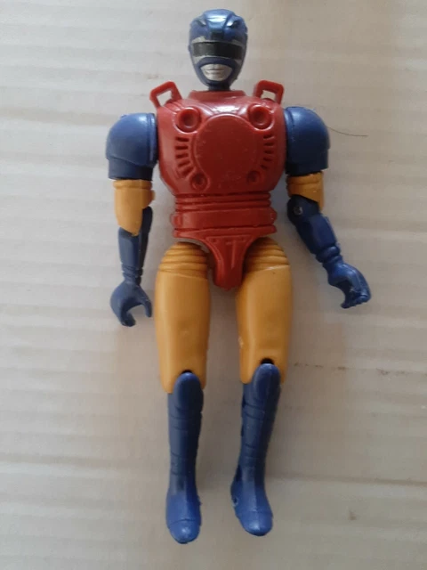 BIOMAN Pack 5 Forces Figurines Bandai GC-11: Rouge, Verte, Bleue, Jaune