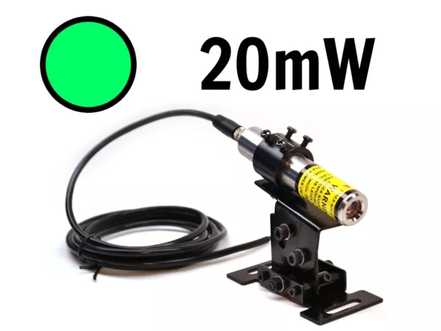Linear laser green 20mW IP67 520nm LAMBDAWAVE Positioning Woodworking