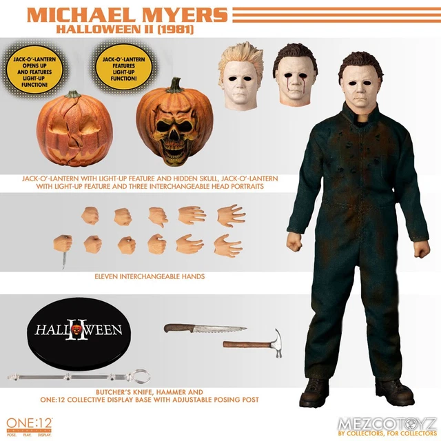 Halloween II 1981 Michael Myers One:12 Collective Action Figure by Mezco