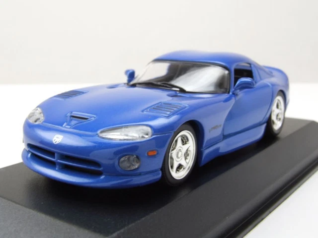 MAXICHAMPS - DODGE Viper Coupé 1993 Metallic Blau - 1/43