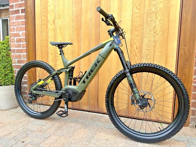 STUNNING TREK POWERFLY Lt 9 Full Suspension Mountain Ebike Large Frame V 2 890.00 PicClick UK