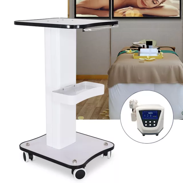 Soporte de carro de salón soporte soporte de carro bandeja de rodillo tatuaje cabello belleza con rueda