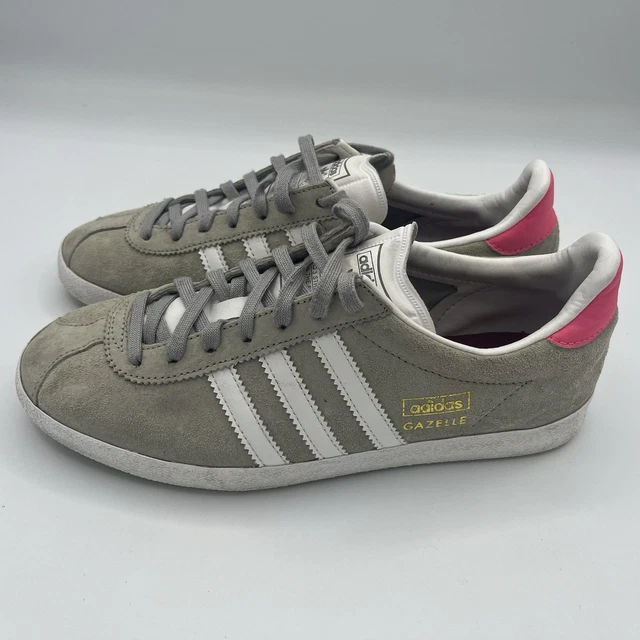 adidas gazelle silver green womens adidas Gazelle Bold Shoes - Women's - Aurora Coffee / Light Pink / Gold main image 1