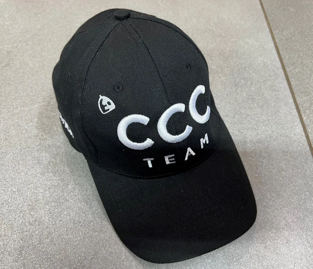 Casquette Cap Flexcore Officielle Noire Velo Cyclisme Ccc Team Sprandi