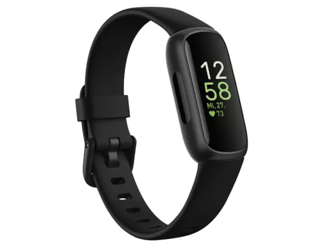 FITBIT Inspire 3, Fitness Tracker, S und L, Midnight Zen/Black