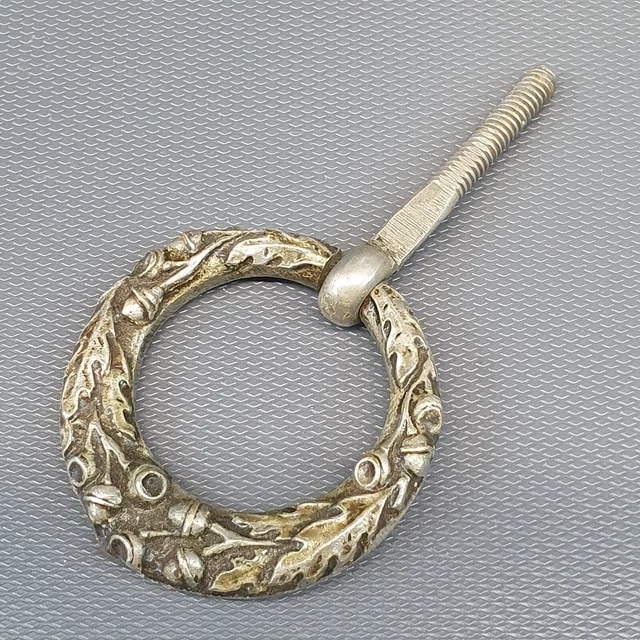 ANCIENNE POIGNÉE De Porte Entrée Ronde En Laiton EUR 25,00 - PicClick FR