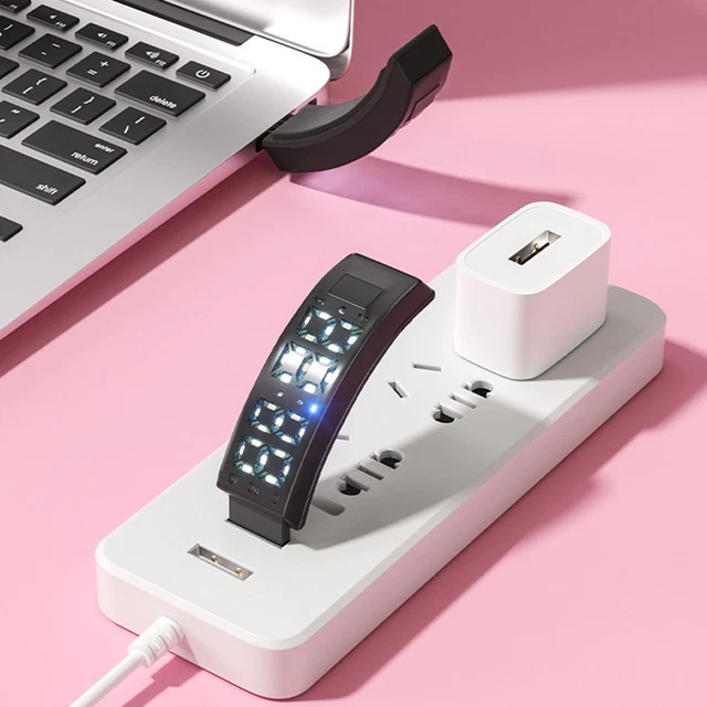 Bracelet Réveil Vibrant Silencieux – Rappel De Médicaments, Podomètre, Autonomie 30 Jours | Pour Enfants Et Adultes, Sans Appli