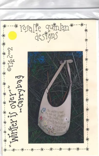 Rosalie Quinlan Carry Bag Sewing Pattern, Winter is Over, New